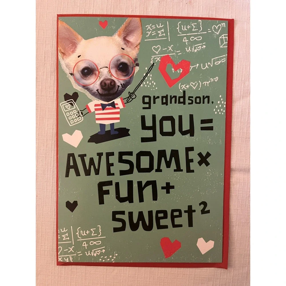 Hallmark Papyrus Valentines Day Cards Lot 7 Granddaughter Grandson Son Puzzle